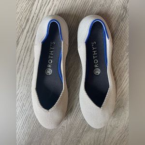 Rothy’s sand color 8.5 round toe